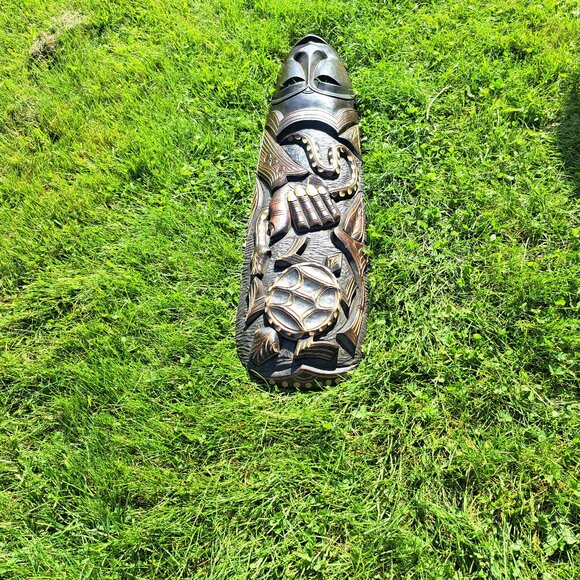 Vintage Wall Mask From the Caribbean - Picture 5 of 10